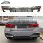 G30 F90 M5 Rear Diffuser Rear Bumper Lip MP Style High Quality Carbon Fiber For BMW 5 Series G30 G38 F90 M5