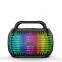 Custom Desk Table Portable Colorful Lights Speakers DIY TWS Wireless RGB Speaker