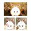 Rabbit Lamp Bunny LED Night Light Children's Night light Baby Sleeping Bedside Lamp USB Silicone Tap Control Touch Sensor Light