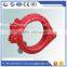 Manufacturer of Putzmeister stainless pipe clamp, pipe saddle clamp, pipe clamp joints