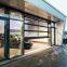Modern New 6 cm Aluminum Alloy Frameless Garage Door Single Double Layer Mirror Glass Engraving Plate Perspective Door Panel