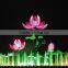 2016 New Large Modern Water Lily Fountain Or Arts Outdoor Decoration Stainless Steel Sculpture