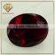 China Glass Stone Classic 5*7mm Oval Shape Rose Color Glass Stone