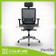 Black Backrest, Black Mesh, Black Seat Office Mesh Chair with Aluminum Adjustable Armrest and 3D Headrest Aluminum Base