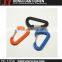 S biner for hiking, eight shape carabiner hook, climbing carabiner