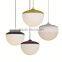 Bowl shaped hanging pendant light carbon steel modern pendant light