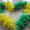 Wholesale Feather Boas And Rainbow Sectioned Turkey Feather Boa For Wedding Supplies