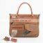 Leather shoulder bag/Leather cosmetic bag/Leather bag manufacturer