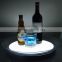 Edgelight cool white smd led tray light saucers for bar or nightclub entertainment place