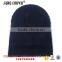 plain black custom knitted beanie hat 2016