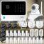 KERUI popular outdoor hd wifi ip camera with 2million pixel CMOS,supports (1280*720) for alarm system
