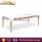 Wholesale Rose Gold Stainless Steel Wedding Table Square Dining Table Quality Choice