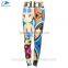 wholesale Womens fashion printing yoga leggings high stretch legings for yoga sports