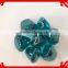 Ocean blue facted decorative glass gems stone for fireplace