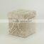 New designed with Button Fabric Cube Multifunction Storage/ Ottman (KY-2852)