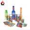 plastic heat shrink film for beverage bottle