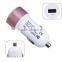 pink and white and cheap single usb car charger