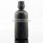 50ml black painting round glass dropper bottle for essential oil