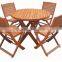 Meranti Outdoor / Garden Furniture Set - Table Set + 4 chair