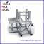 OEM box corner protectors aluminum square/3 way pipe connector for stage truss system