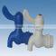 1/2 inch White/Blue PVC Water Tap for Water Supply