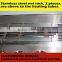 Snack food equipment electric fryer with BBQ grill with sauce pots cabinet