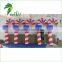 2mH Inflatable PVC Christmas Cane / Inflatable Xmas Crutch For Decoration