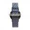 prod falmouth with ocean blue polk watches alloy case watch quartz watch waterproof flat leather strap alloy watches