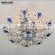 Wholesale Blue Crystal Chandelier Prices Modern Crystal Chandelier for Bedroom Decorating MD83021
