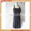 Fancy promotional kitchen apron with black and white stripes
