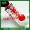 Fashional high quality custome logo rubber no tie shoelaces