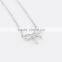 2016 Fashion Butterfly Design Crystal Necklace