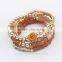 Latest style charm bracelet gold jewellery women bracelets,rose bracelet,metal bracelet