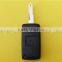 Folding 2 button remote key fob blank shell casing for Peugeot 206 car key