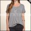 custom pocket tshirt pattern oversized tshirt wholesale women t-shirt manufacturers in china