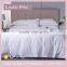 Hotel Stitch Embroidered Cotton Sateen Duvet Cover Bed Sheet Set