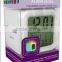 2013 fashion new digital clock with changeable color