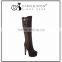 Boots Women 2016 New Bling Tassels High Heel Platform Over Knee Boots