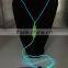 glowing earphones led light earphone light up earphone