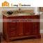 LB-LX2005 Best Price Solid Wood Bathroom Vanity Wholesale WIth Bath Mirror, white bathroom cabinet                        
                                                Quality Choice