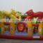 forest fighting inflatable big slide city,inflatable fun city zoo,playground china