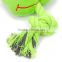 Frog Face Dogs Toys Short Plush With Cotton Rope Pet Toys For Cats Scratch Chew Interactive Toys For Small Dogs P1052