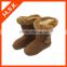 New Style Ladies Furry Snow Boot With Rubber Outsole
