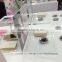 2016 hot sale top grade acrylic display block, cosmetic display cabinet