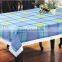 checks printed vinyl with flannel backing table cloth, wholesale price for lace edge table cloth