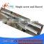 hot sale conical twin/double screw barrel for PVC pipe/board