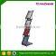 Iron Foldable Floor Standing Zig Zag Display Stand A4 Brochure Racks
