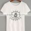T-shirts latest fashion design women clothing White Eye Print T-shirt