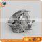 Fashion indonesia titanium ring for gemstone Stainless steel