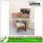 cheap price wooden dressing table with mirror and stool